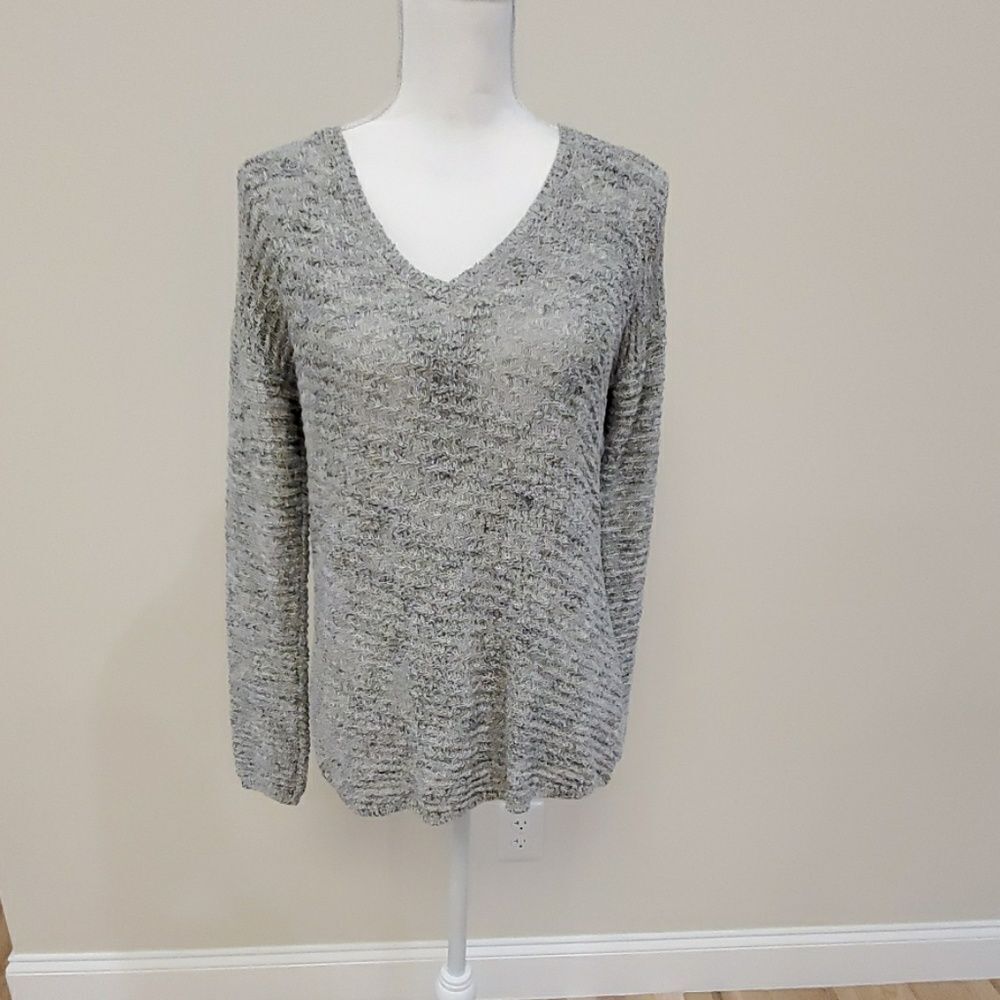 Calvin Klein Jeans Silver Gray Sweater - Medium